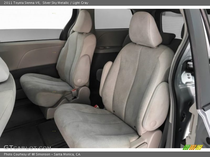 Silver Sky Metallic / Light Gray 2011 Toyota Sienna V6