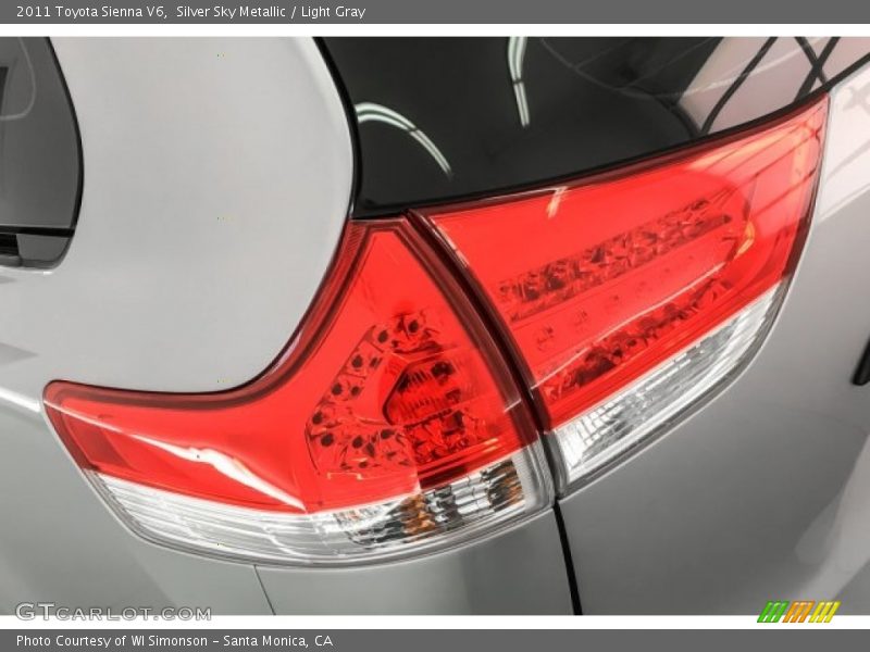 Silver Sky Metallic / Light Gray 2011 Toyota Sienna V6