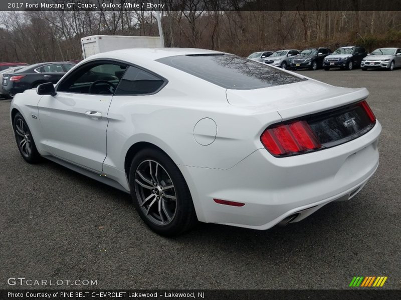 Oxford White / Ebony 2017 Ford Mustang GT Coupe