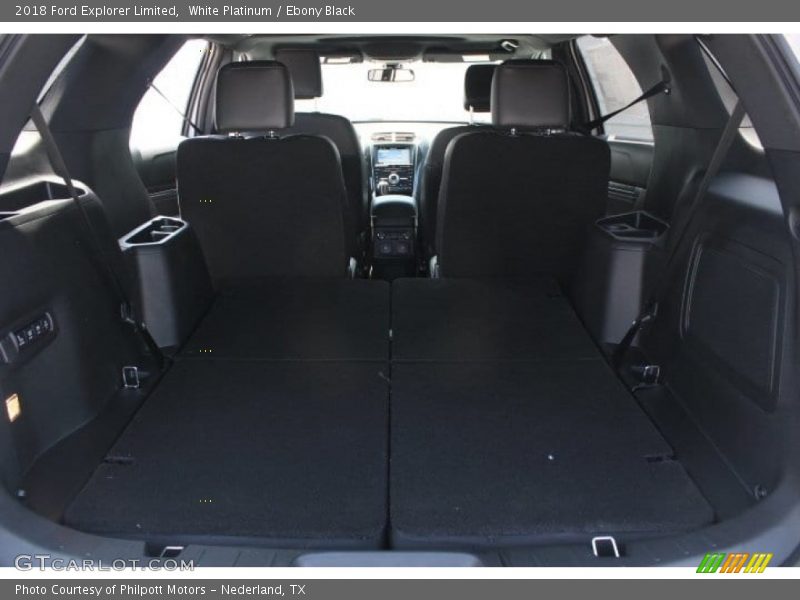 White Platinum / Ebony Black 2018 Ford Explorer Limited