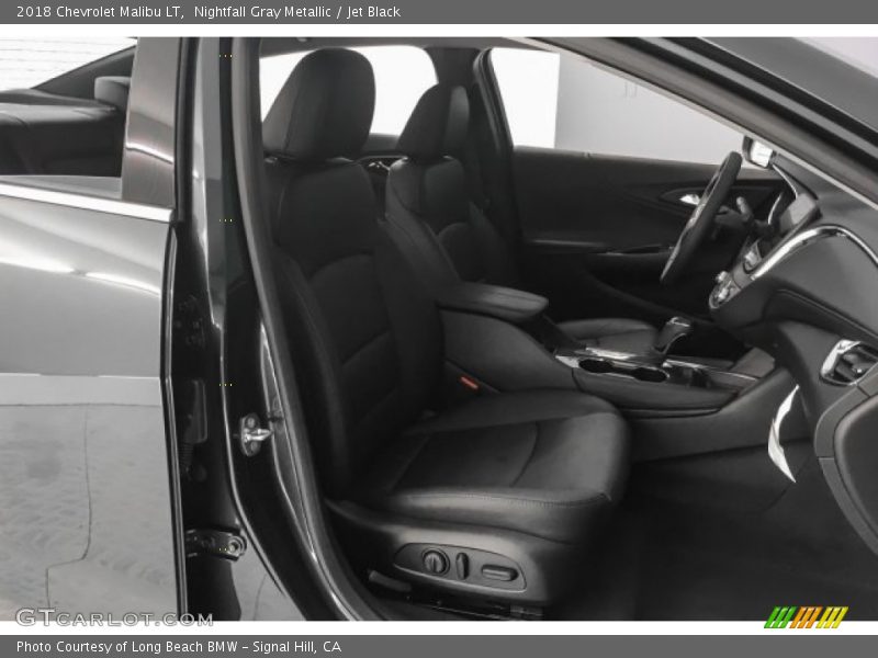 Nightfall Gray Metallic / Jet Black 2018 Chevrolet Malibu LT