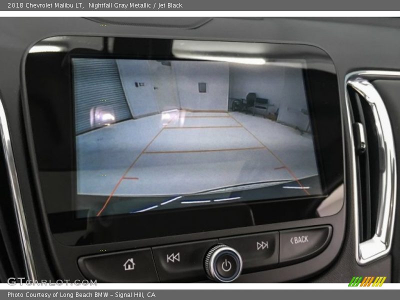 Nightfall Gray Metallic / Jet Black 2018 Chevrolet Malibu LT