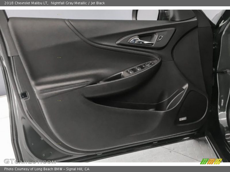 Nightfall Gray Metallic / Jet Black 2018 Chevrolet Malibu LT