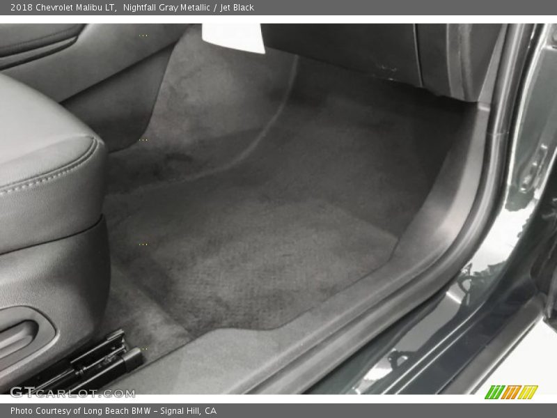 Nightfall Gray Metallic / Jet Black 2018 Chevrolet Malibu LT