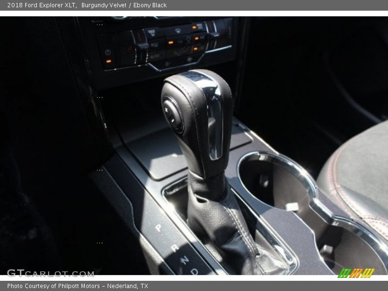 Burgundy Velvet / Ebony Black 2018 Ford Explorer XLT