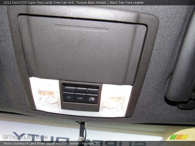 Tuxedo Black Metallic / Black Two Tone Leather 2011 Ford F250 Super Duty Lariat Crew Cab 4x4