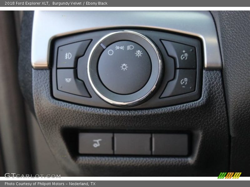 Burgundy Velvet / Ebony Black 2018 Ford Explorer XLT
