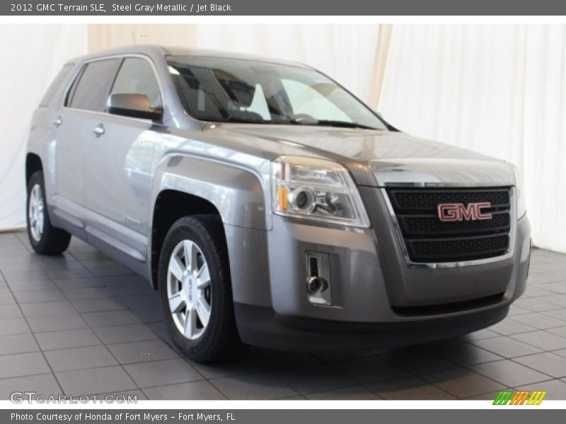 Steel Gray Metallic / Jet Black 2012 GMC Terrain SLE