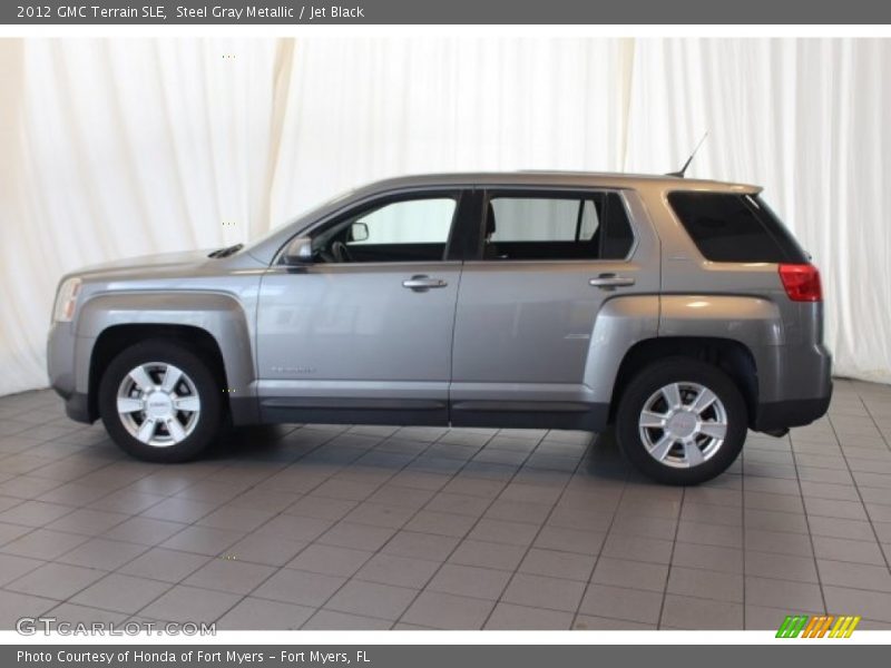 Steel Gray Metallic / Jet Black 2012 GMC Terrain SLE