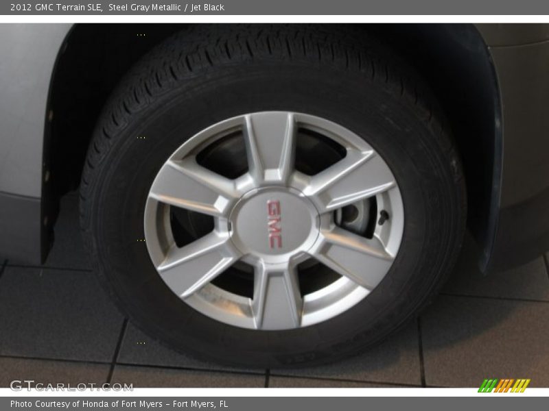 Steel Gray Metallic / Jet Black 2012 GMC Terrain SLE