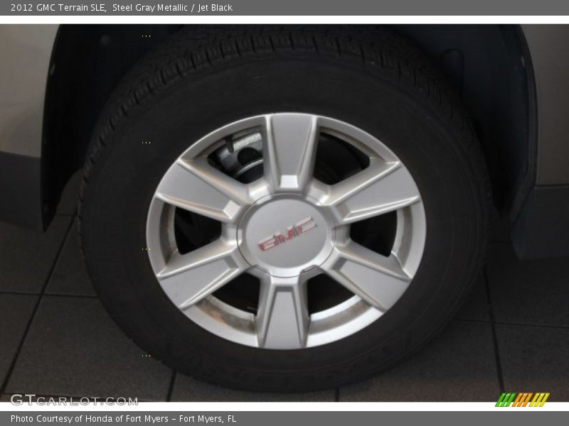 Steel Gray Metallic / Jet Black 2012 GMC Terrain SLE
