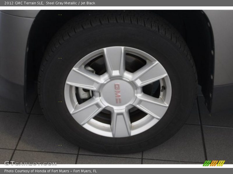 Steel Gray Metallic / Jet Black 2012 GMC Terrain SLE