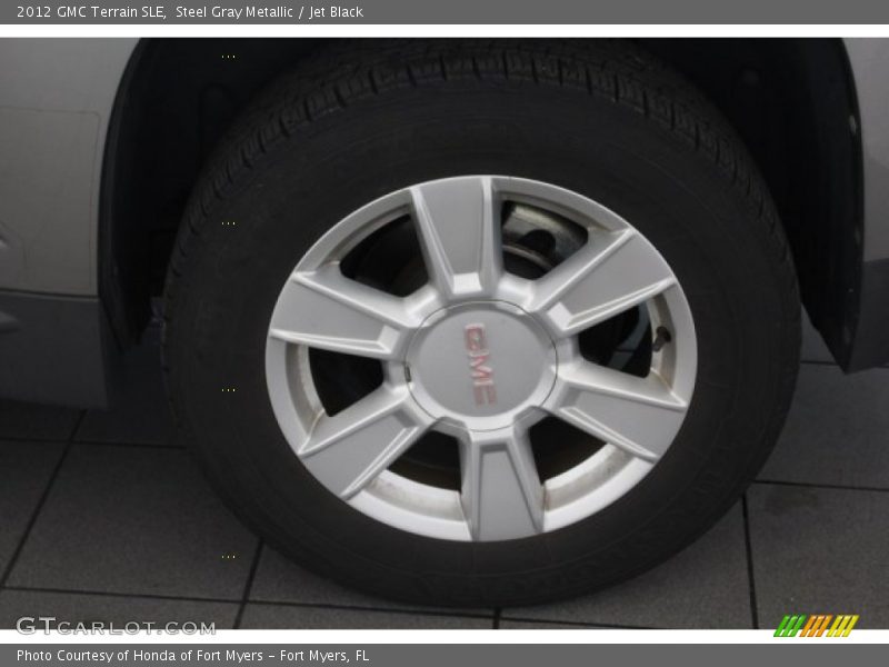 Steel Gray Metallic / Jet Black 2012 GMC Terrain SLE
