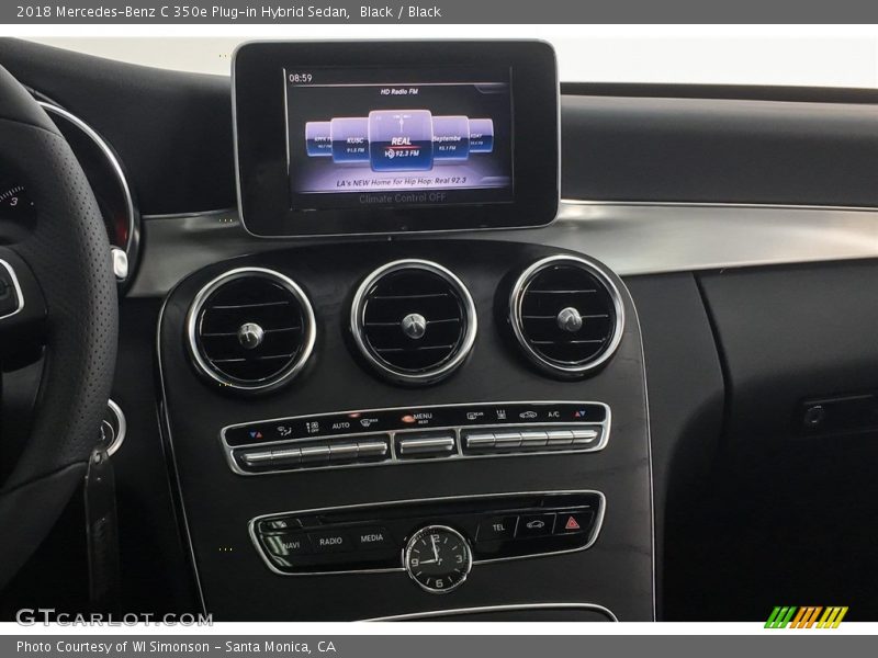 Black / Black 2018 Mercedes-Benz C 350e Plug-in Hybrid Sedan