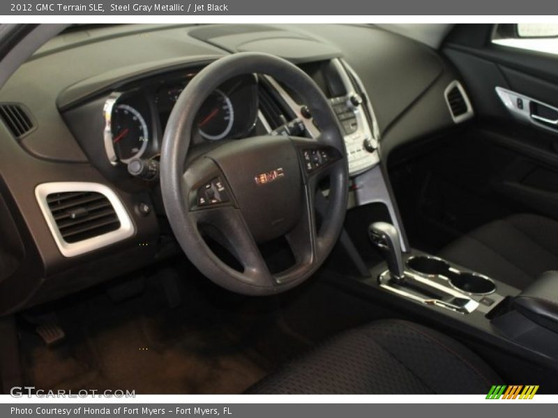Steel Gray Metallic / Jet Black 2012 GMC Terrain SLE
