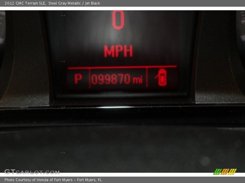 Steel Gray Metallic / Jet Black 2012 GMC Terrain SLE