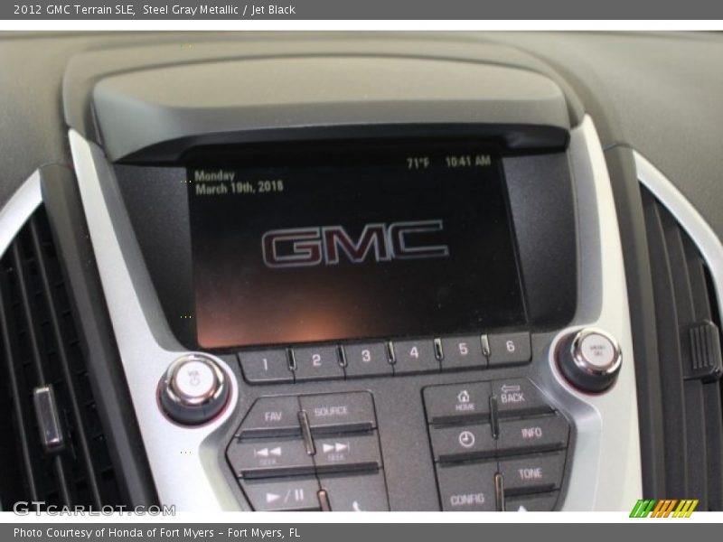 Steel Gray Metallic / Jet Black 2012 GMC Terrain SLE