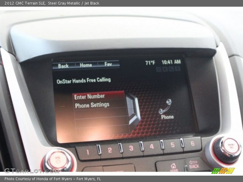 Steel Gray Metallic / Jet Black 2012 GMC Terrain SLE
