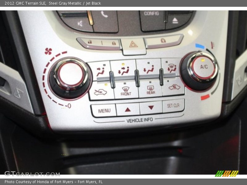 Steel Gray Metallic / Jet Black 2012 GMC Terrain SLE