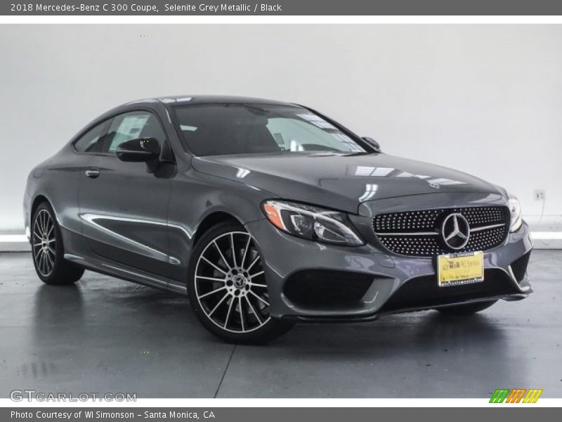 Front 3/4 View of 2018 C 300 Coupe