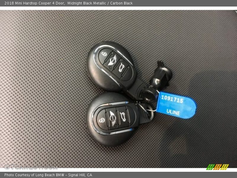 Midnight Black Metallic / Carbon Black 2018 Mini Hardtop Cooper 4 Door