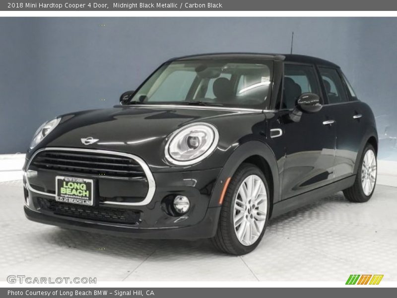Midnight Black Metallic / Carbon Black 2018 Mini Hardtop Cooper 4 Door