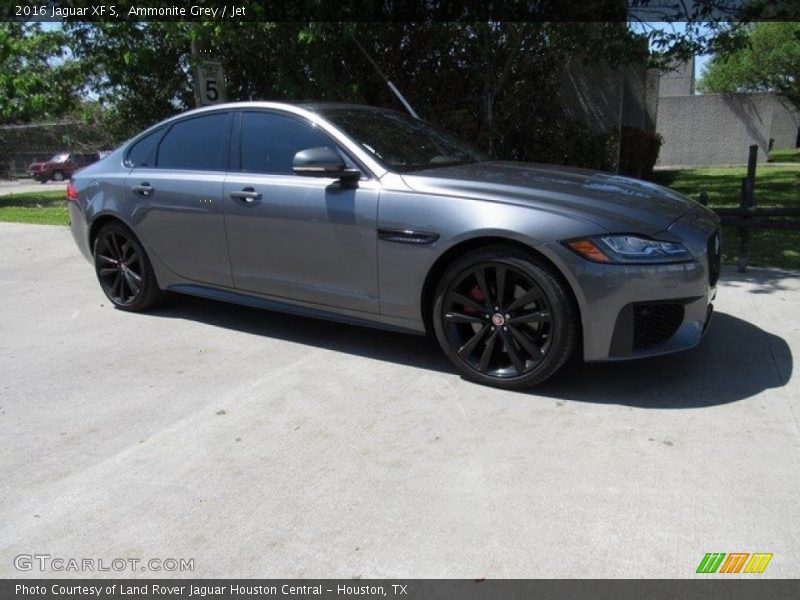 Ammonite Grey / Jet 2016 Jaguar XF S