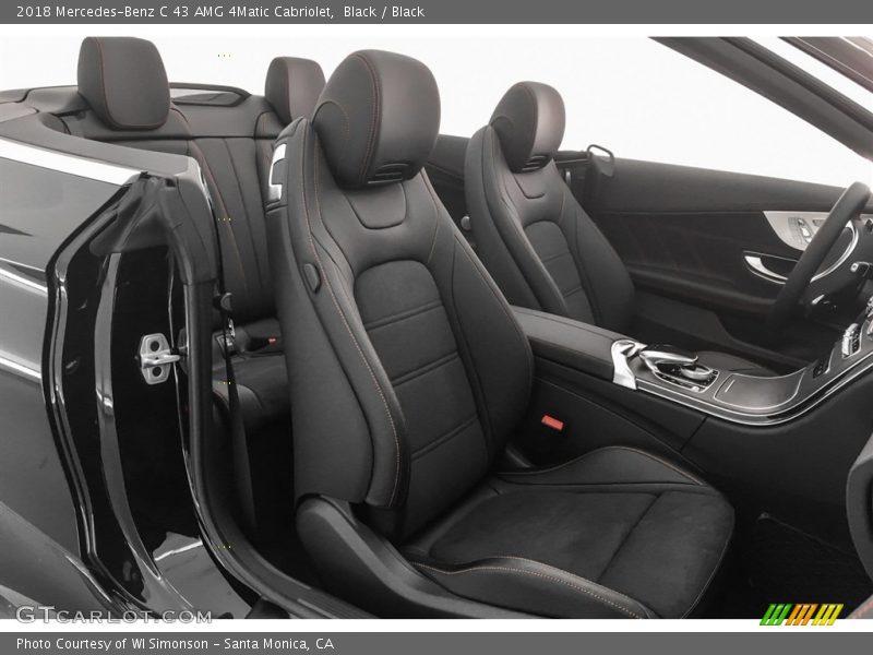 Black / Black 2018 Mercedes-Benz C 43 AMG 4Matic Cabriolet