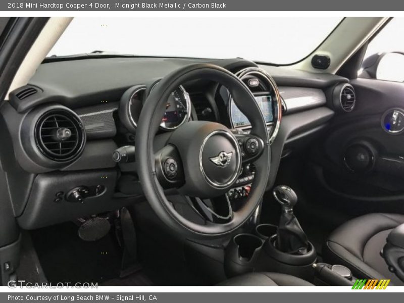 Midnight Black Metallic / Carbon Black 2018 Mini Hardtop Cooper 4 Door