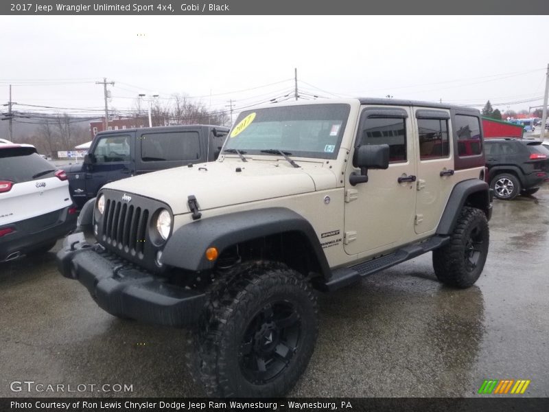 Gobi / Black 2017 Jeep Wrangler Unlimited Sport 4x4