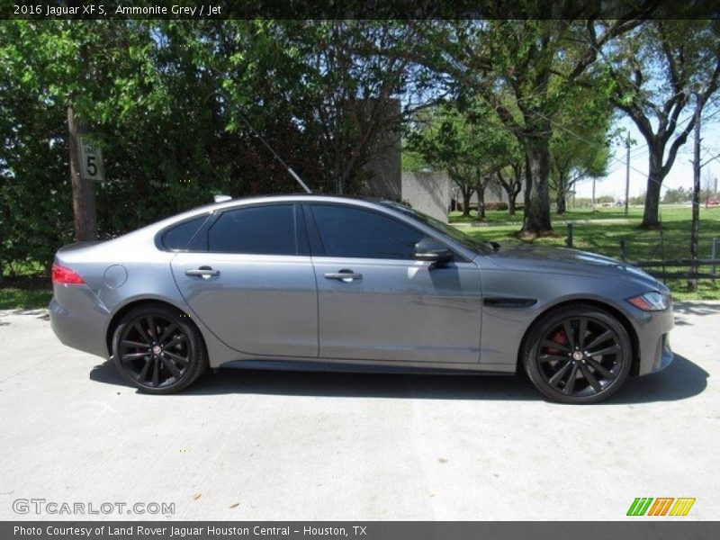 Ammonite Grey / Jet 2016 Jaguar XF S