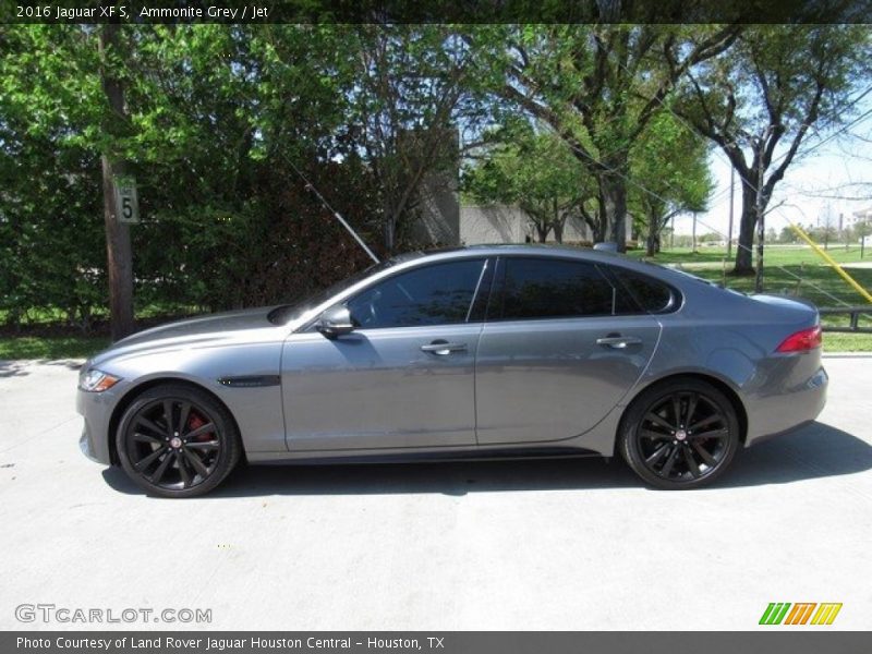 Ammonite Grey / Jet 2016 Jaguar XF S