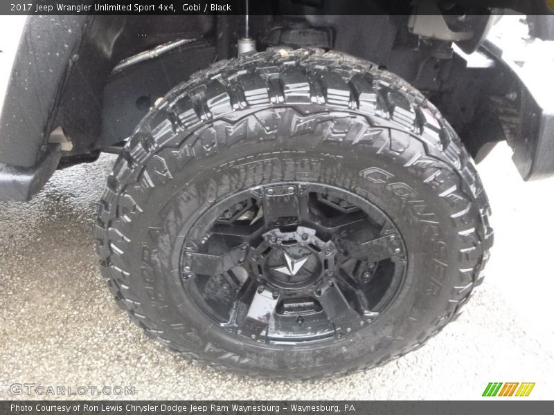 Gobi / Black 2017 Jeep Wrangler Unlimited Sport 4x4