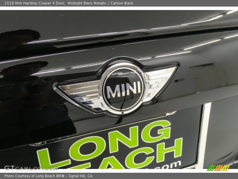 Midnight Black Metallic / Carbon Black 2018 Mini Hardtop Cooper 4 Door
