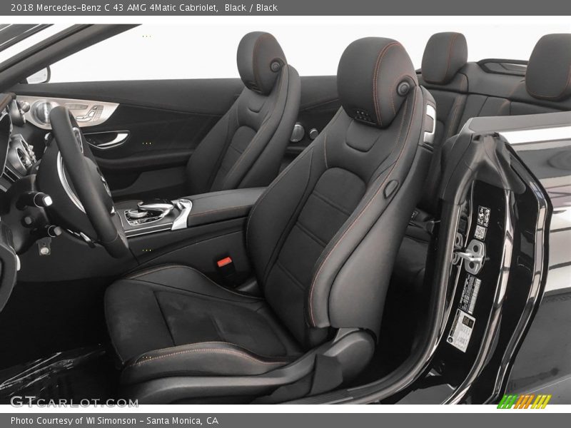  2018 C 43 AMG 4Matic Cabriolet Black Interior