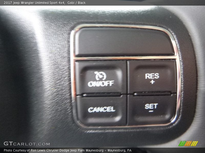 Gobi / Black 2017 Jeep Wrangler Unlimited Sport 4x4