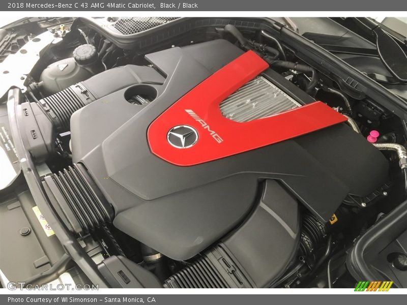  2018 C 43 AMG 4Matic Cabriolet Engine - 3.0 Liter AMG biturbo DOHC 24-Valve VVT V6