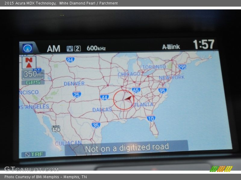 White Diamond Pearl / Parchment 2015 Acura MDX Technology