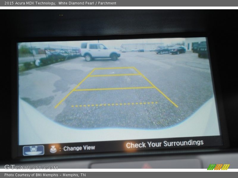 White Diamond Pearl / Parchment 2015 Acura MDX Technology