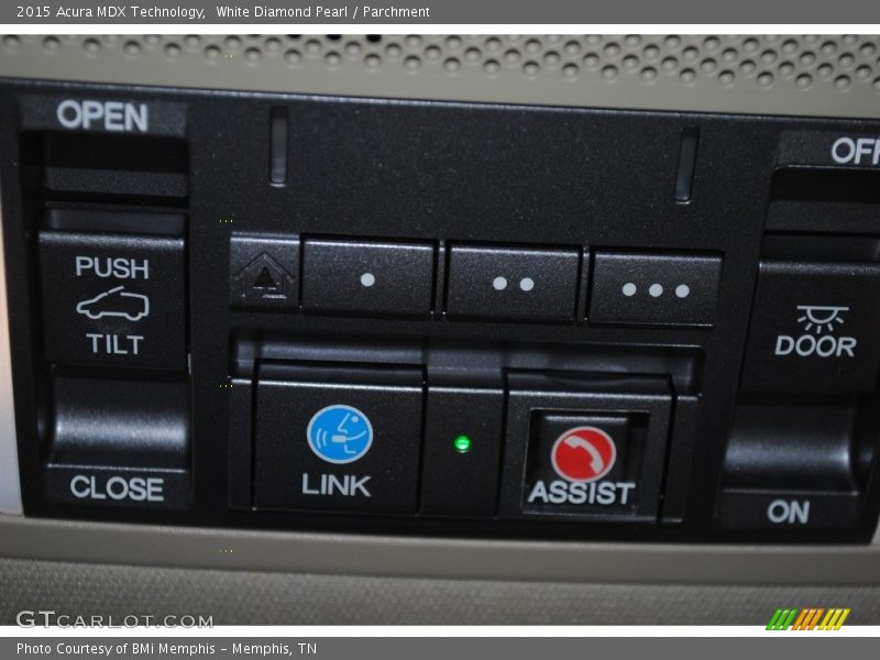 White Diamond Pearl / Parchment 2015 Acura MDX Technology