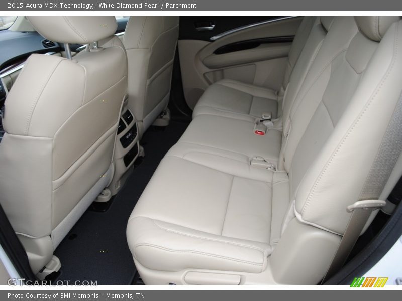 White Diamond Pearl / Parchment 2015 Acura MDX Technology