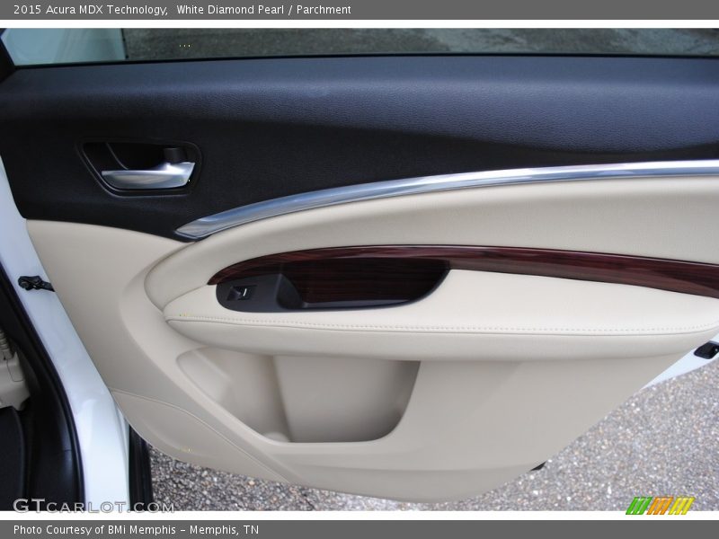 White Diamond Pearl / Parchment 2015 Acura MDX Technology