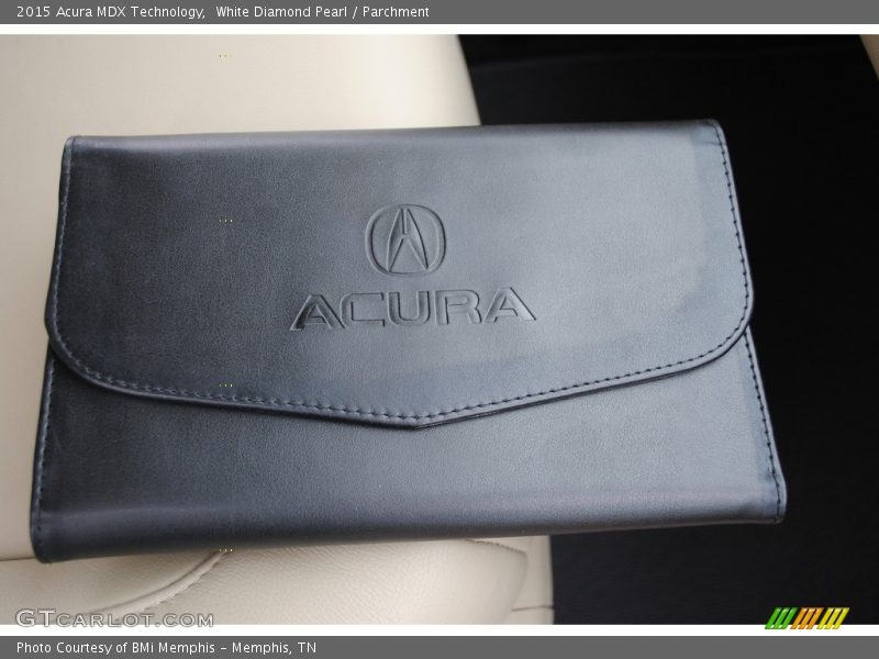 White Diamond Pearl / Parchment 2015 Acura MDX Technology