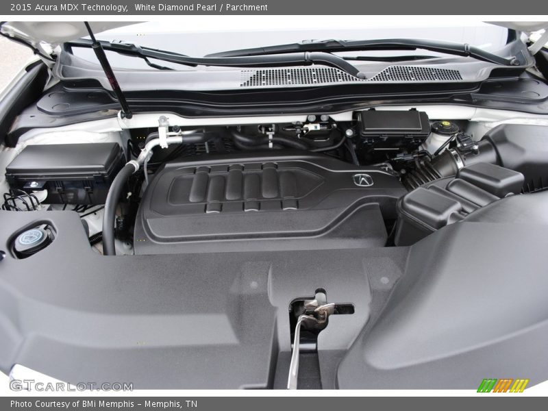 White Diamond Pearl / Parchment 2015 Acura MDX Technology
