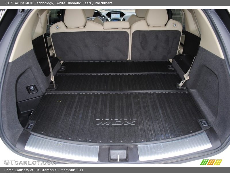 White Diamond Pearl / Parchment 2015 Acura MDX Technology