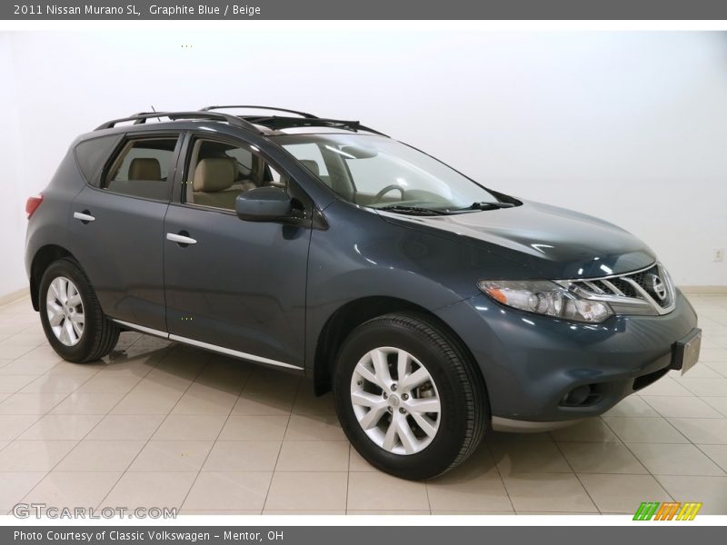 Graphite Blue / Beige 2011 Nissan Murano SL