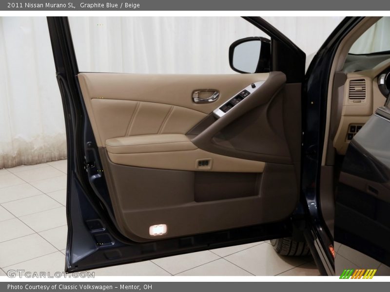Graphite Blue / Beige 2011 Nissan Murano SL
