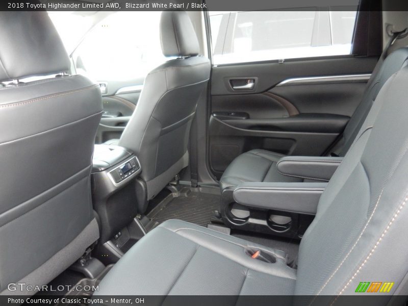 Blizzard White Pearl / Black 2018 Toyota Highlander Limited AWD