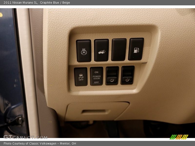 Graphite Blue / Beige 2011 Nissan Murano SL