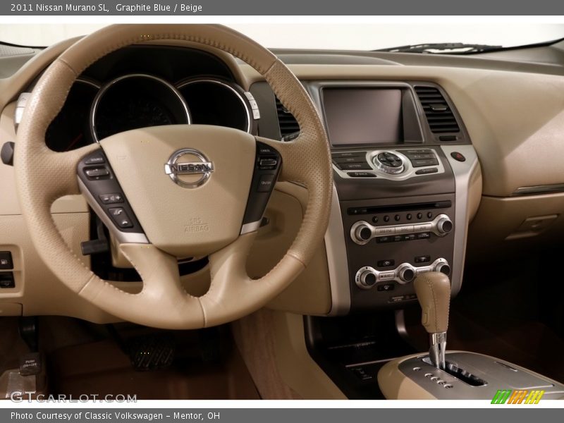 Graphite Blue / Beige 2011 Nissan Murano SL